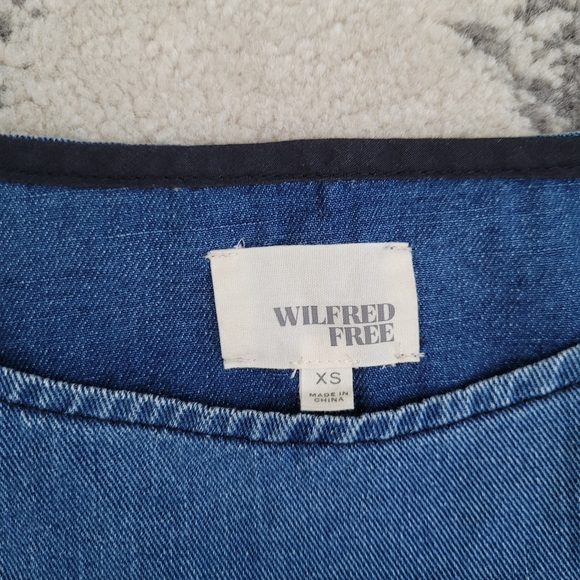 Atitzia Wilfred Free Nori Denim Dress XS - Picture 4 of 5